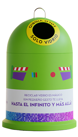 Miniglú Disney Buzz Ecovidrio
